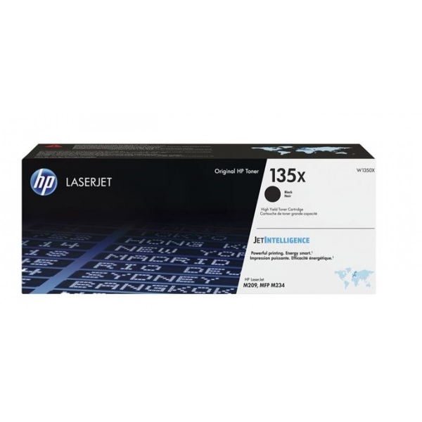 HP 135X W1350X MUSTA LASERVÄRIKASETTI
