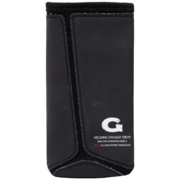 Golla iPhone 5/5S/SE suojapussi harmaa/musta