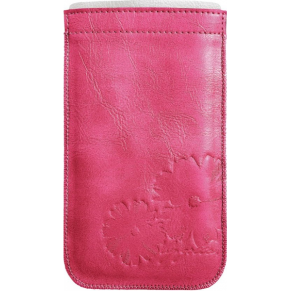 Golla iPhone 5/5S/SE suojapussi vaaleanpunainen