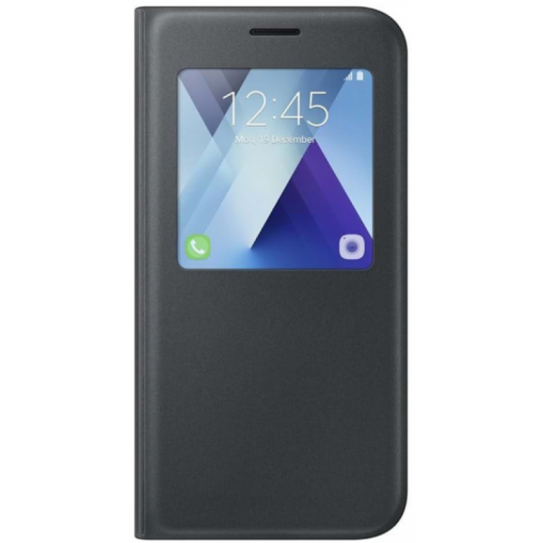Samsung A5 2017 S view suojakotelo musta