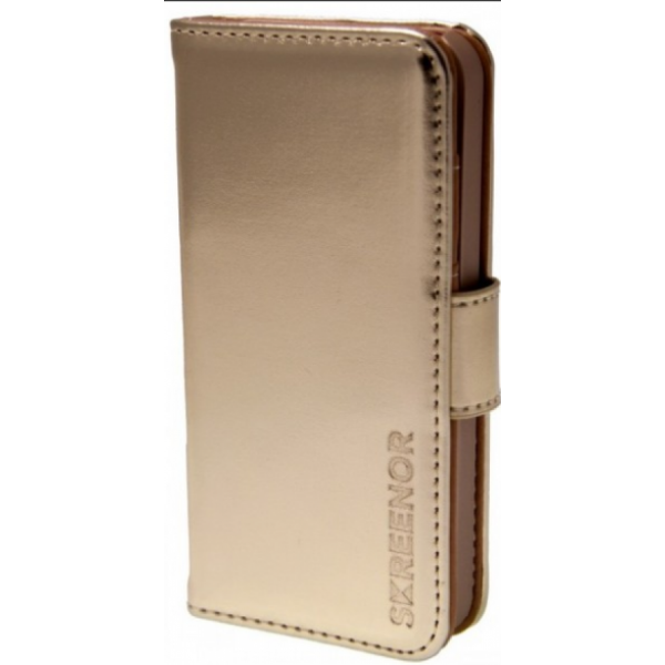 Screenor samsung galaxy S7 edge suojakotelo kultainen