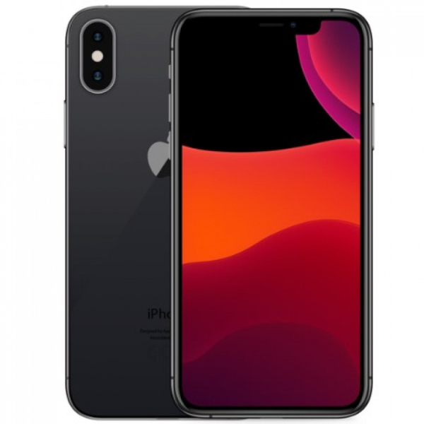 Apple iPhone X 64GB space gray, tehdaskunnostettu, takuu 12kk,