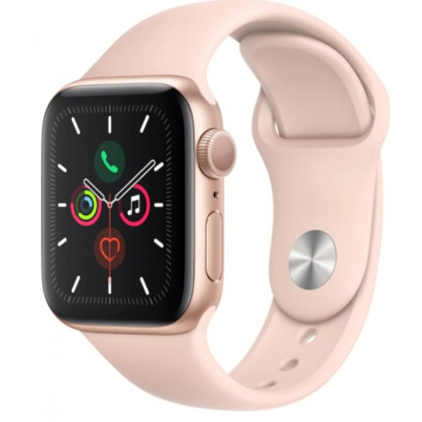 APPLE WATCH SERIES 5 40MM GPS, KULTA/PINKKI