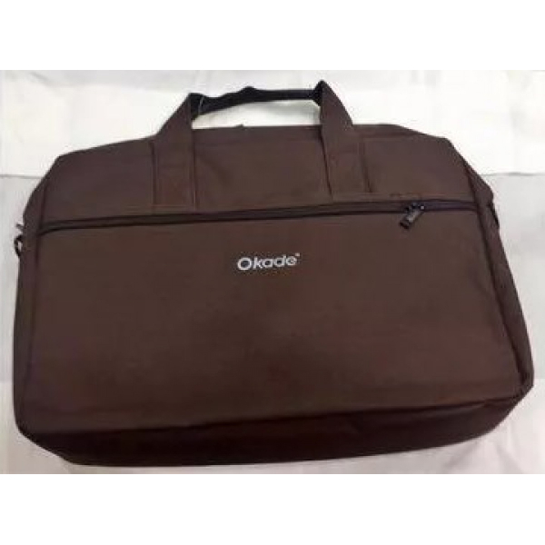 Tietokoneen laukku 15.6" ruskea Okade