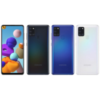 Käytetty Samsung A21s 3/32Gb, 6,5”, 5000mAh, 48+8+2+2mpix kamerat, takuu 1kk