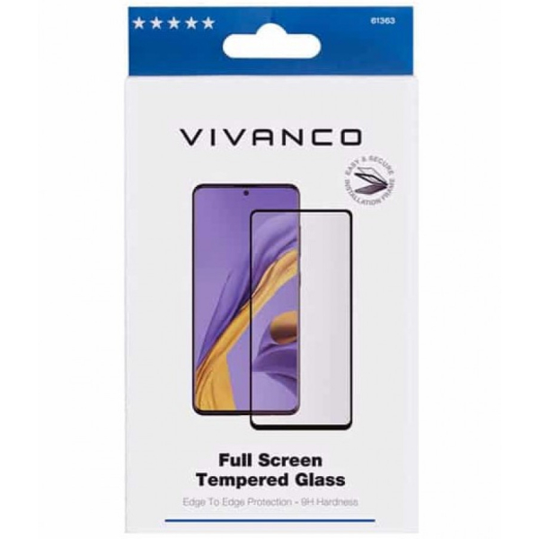 VIVANCO Full Screen Tempered Glass OnePlus 8 Pro panssarilasi