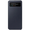 Samsung alkuperäinen S View Wallet Läppäkansi matkapuhelimelle, musta malliin A41