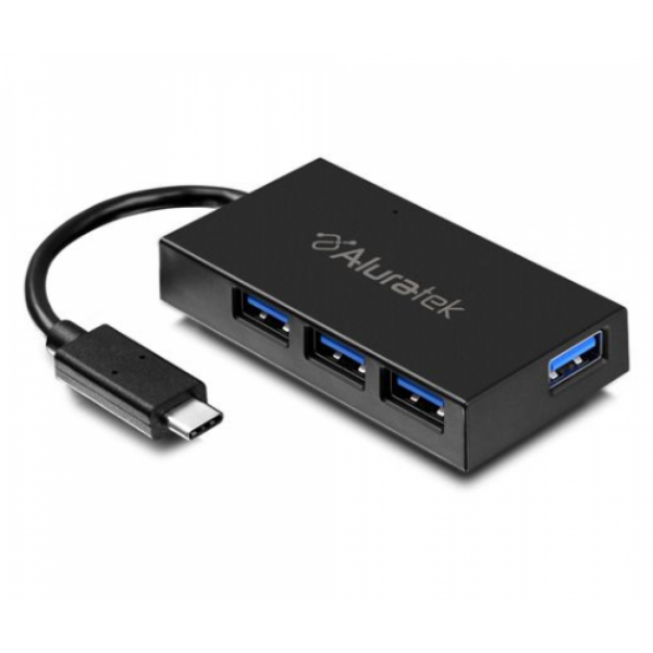 4 porttinen USB 3.1 type-C Hubi