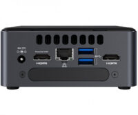 Alternative view of INTEL NUC i3-1115G4, 8Gb / 120Gb SSD, 2x HDMI, Wi-Fi, RJ-45, BLKNUC7i3DNH2E-add BNUC11TNHi30002