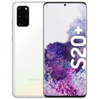 Samsung Galaxy S20+ 5G 128 Gt, Cloud White esittely käytöstä kuin uusi takuu 2v