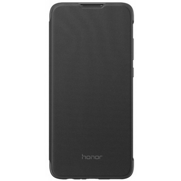 Honor 10 lite flip cover suojakotelo musta