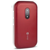 Doro 6040, Kaksois-SIM, 7,11 cm (2.8"), 3 MP, 1000 mAh punainen