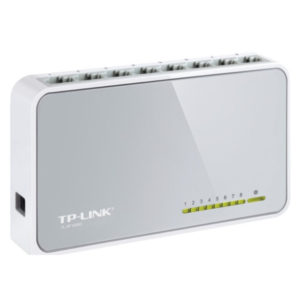 TP-Link TL-SF1008D, 8-porttinen työpöytäkytkin