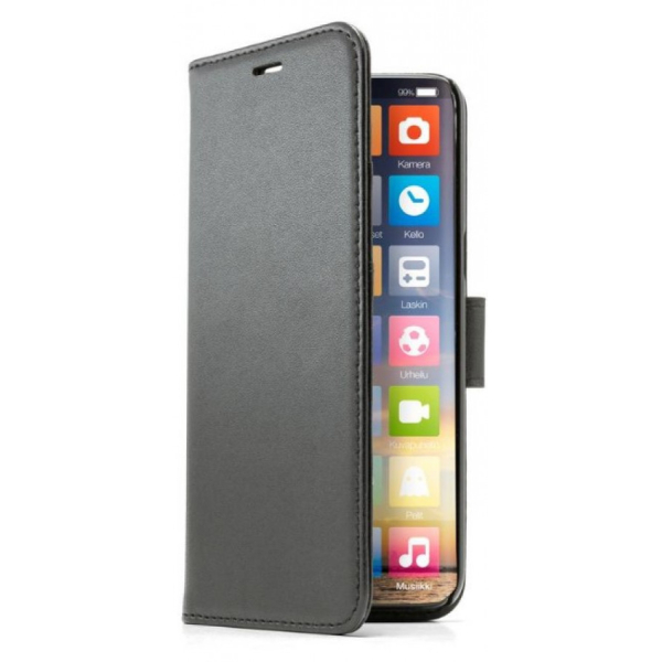 Screenor Smart -suojakotelo, Apple iPhone 12 / 12 Pro, musta