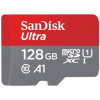 SanDisk 128 Gt Ultra, UHS-I Class 10 MicroSDXC -muistikortti + SD-adapteri