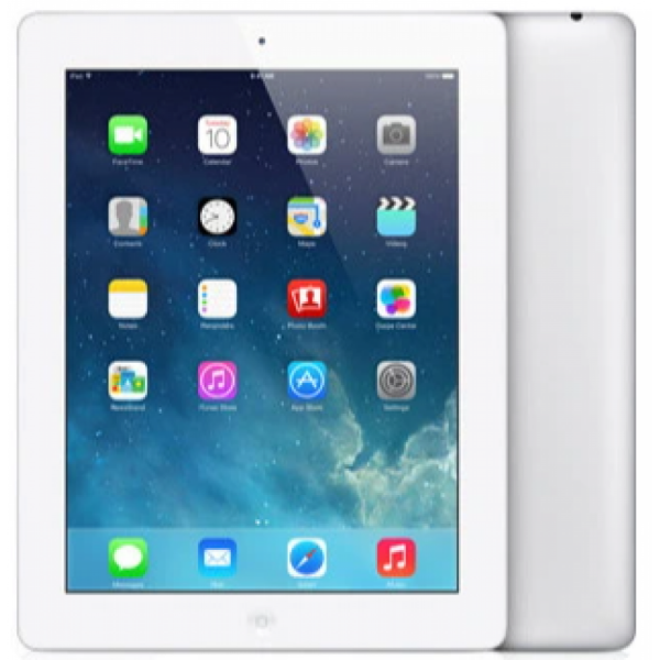 iPad 3, 9,7" 16GB WiFi+4G hopea, käytetty, takuu 1kk