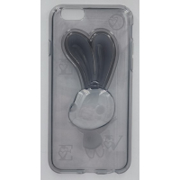 Iphone 6 / 6S Harmaa Läpinäkyvä Suojakuori