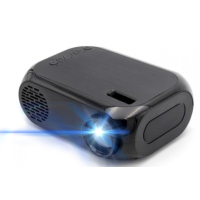 Videotykki 1920x1080 800 lumenia LCD Mini projektori, tuki HDMI / SD / USB / AV (musta) BLJ-111