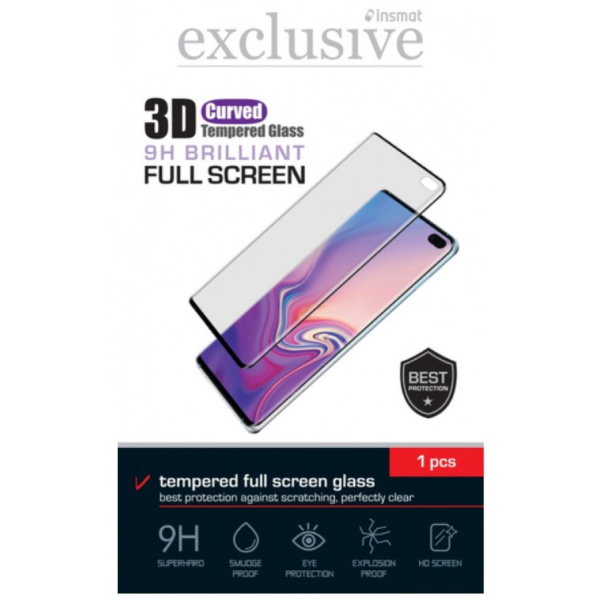 3D FULL SCREEN GLASS ONEPLUS 8 PRO, BLACK