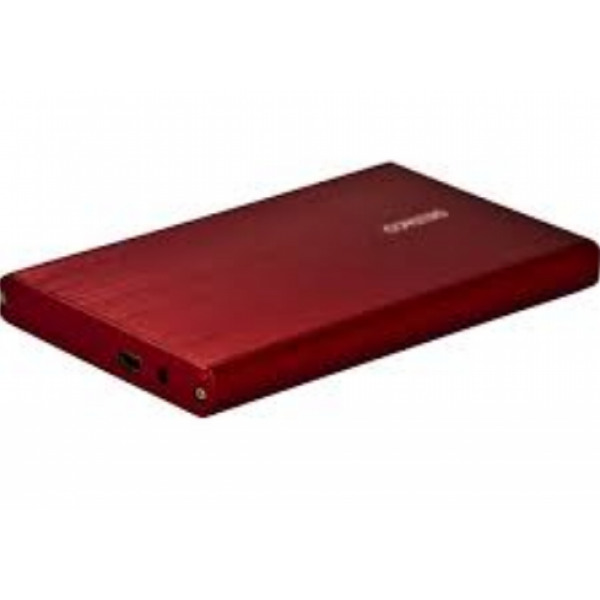 DELTACO ulkoinen tallennuskotelo 1x2,5" SATA-levylle, USB 2.0