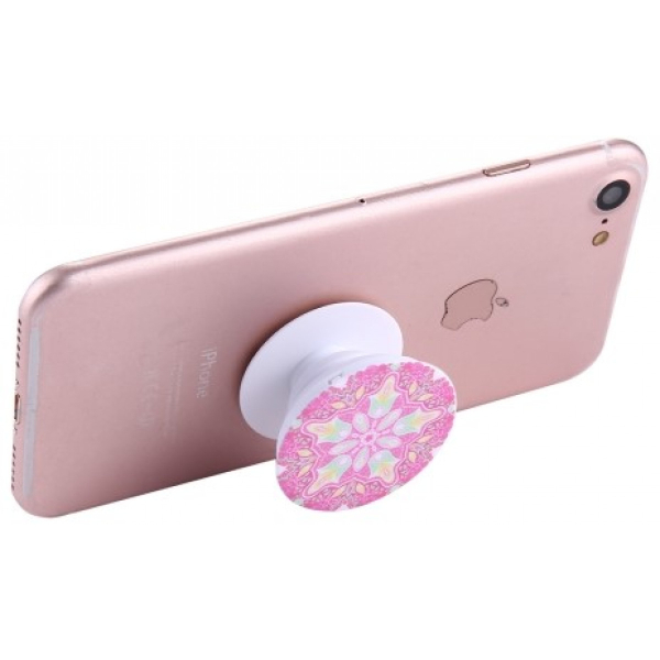 Pop Socket kukkatähti, autotelineellä