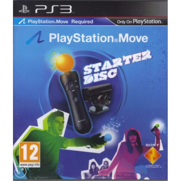 Playstation Move Starter Disc PS3 (Käytetty)