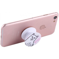 Pop Socket Kissa, autotelineellä