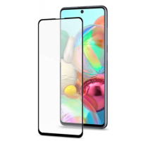 CELLY FULL GLASS GALAXY A71 BLACK panssarilasi