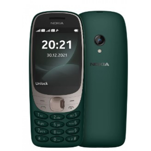 Nokia 6310 -puhelin, Dual-SIM käytetty vihreä