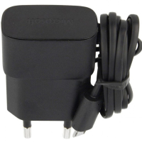 NOKIA / MICROSOFT ALKUPERÄINEN AC-18E MICROUSB MATKALATURI - MUSTA