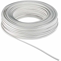 Goobay LSK 2x0.75 - 50m audio cable valkoinen