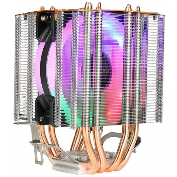 Evesky 600 prosessorijäähdytin, AMD AM2 AM4 AMD3S-754/939/940 Intel LGA775/1150/1151/1155/1156/1356/1366/1200 (2011) yksi tuuletin