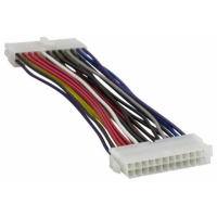 Deltaco jatkokaapeli EPS/ATX12V rev 2.0 24-pin virtalähteestä emolevyyn, 15c