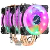 Evesky 500 Prosessorintuuletin 3 tuulettimella, värikäs LGA 1200 / AMD AM2 AM4&AMD3S-754/939/940 Intel LGA775  l1150/1151/1155/1156/1356/1366