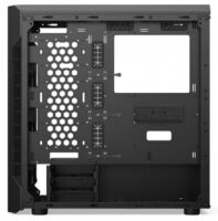 Alternative view of SilentiumPC Armis AR7X EVO TG ARGB, ikkunallinen ATX tornikotelo, mukana 4 ARGB tuuletinta, musta
