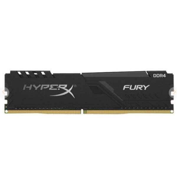 Kingston 16 GB (1 x 16 GB) HyperX Fury RGB, DDR4 2666 MHz -muisti, musta