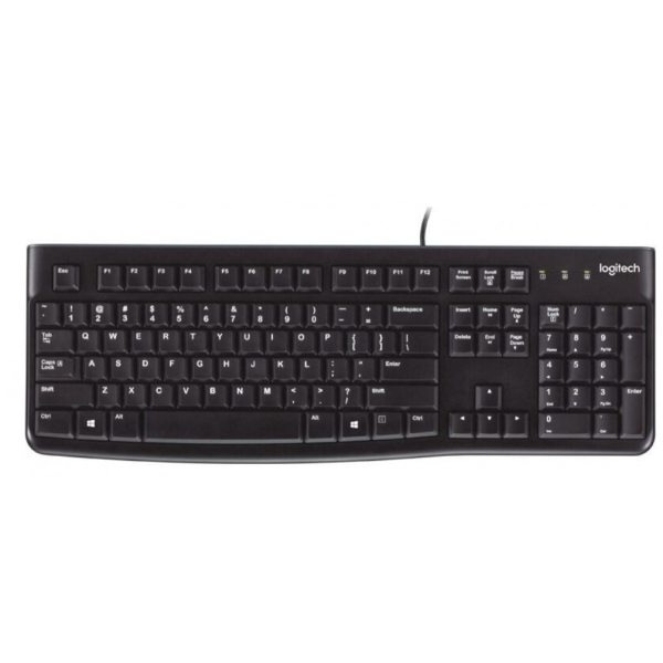 LOGITECH K120 NÄPPÄIMISTÖ LANGALLINEN