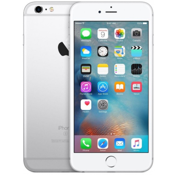 Apple iphone 6s Plus 16gb hopea tehdaskunnostettu