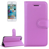 Apple Iphone 5 5S SE violetti suojakotelo Litc