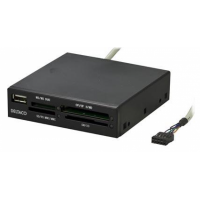 Deltaco 3.5" USB 2.0 multi-card reader UCR-125