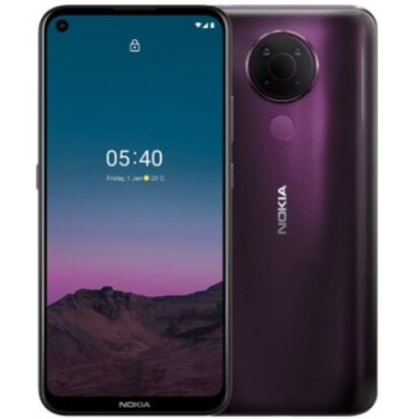 Nokia 5.4 4/64 Gt, Dual-Sim -puhelin, purple