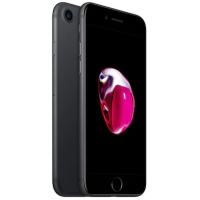 käytetty Apple iPhone 7 musta 32GB akku 75% takuu 1kk