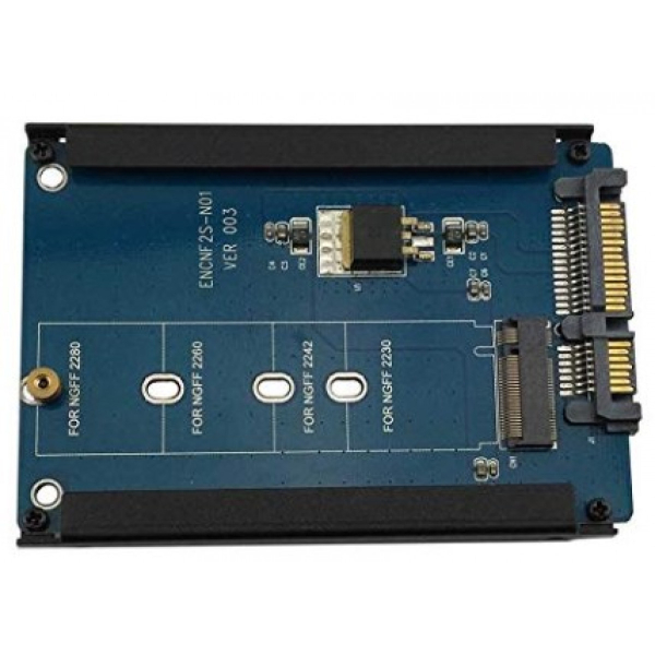 M.2 & mSATA SSD to SATA III 22 Pin Adapter