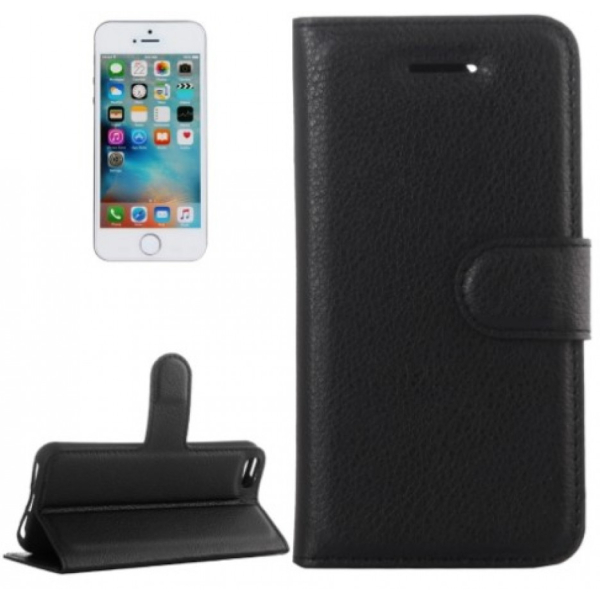 Apple Iphone 5 5S SE musta suojakotelo Litc