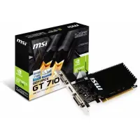 MSI GT 710 LP GeForce GT710 1Gb 1024 Mt DDR3 PCI Express x16 näytönohjain