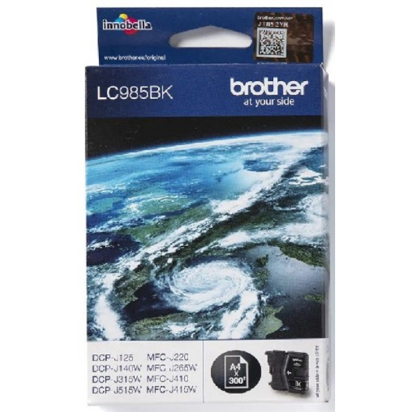 BROTHER LC985BK MUSTA VÄRIPATRUUNA