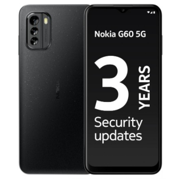 Nokia G60 5G 64/4 puhelin musta