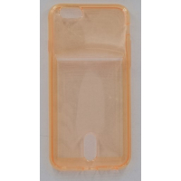 Iphone 6 / 6S Oranssi Läpinäkyvä Suojakuori