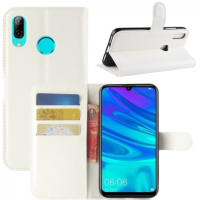 Huawei P30 lite / nova 4e valkoinen suojakotelo Litchi
