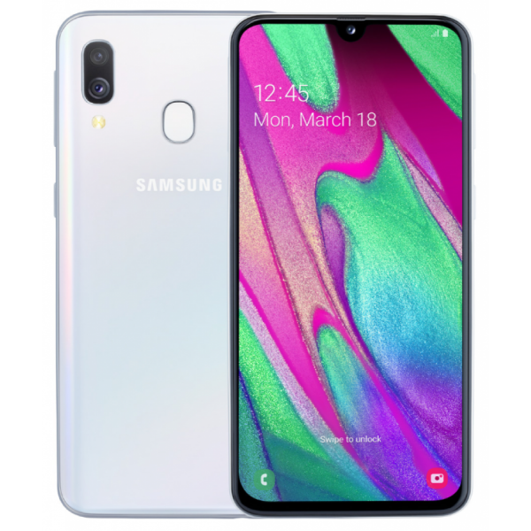 Samsung Galaxy A40 4/64GB Valkoinen